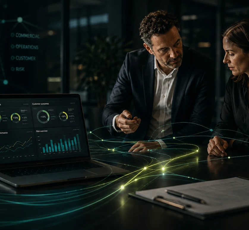 Experienced Forthwise consultants connecting commercial decisions
